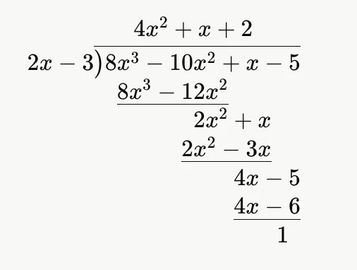 Worked solution